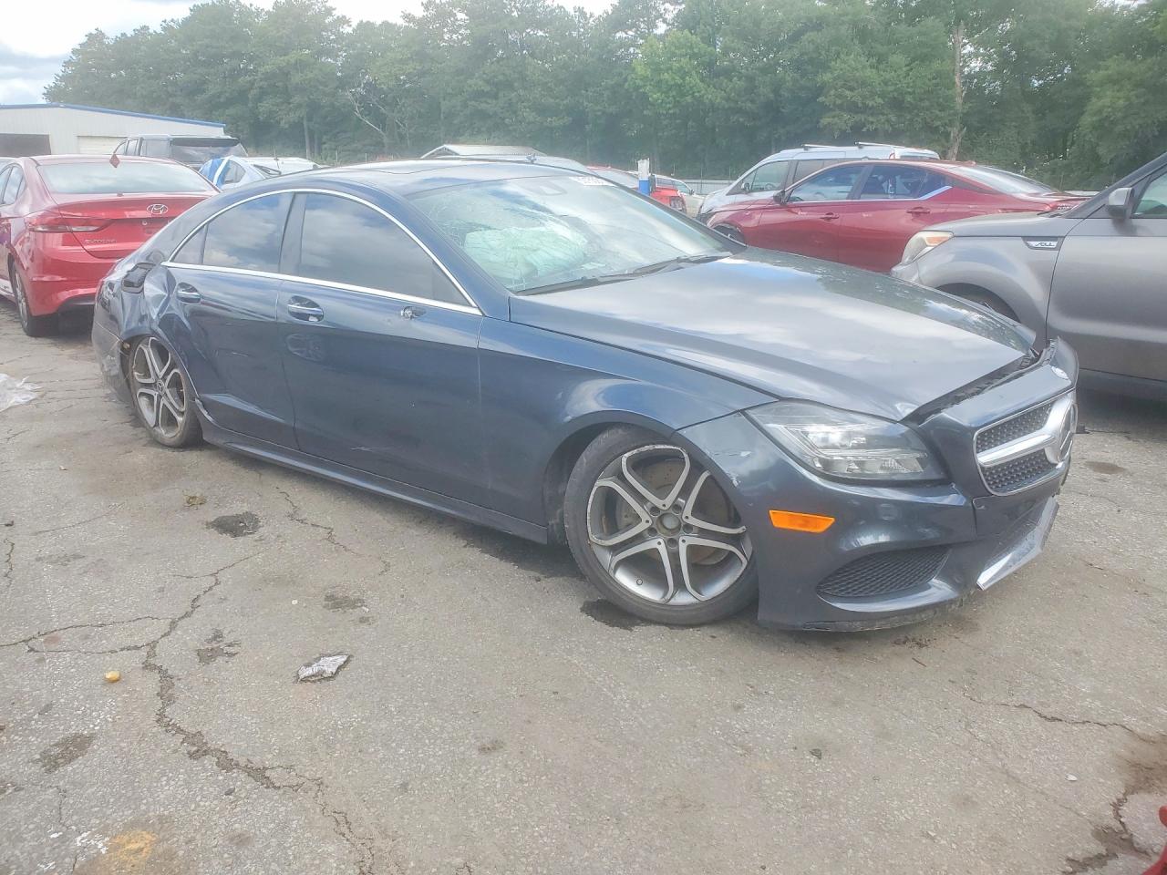 2015 Mercedes-benz Cls 400 Charcoal vin: WDDLJ6FB1FA134286