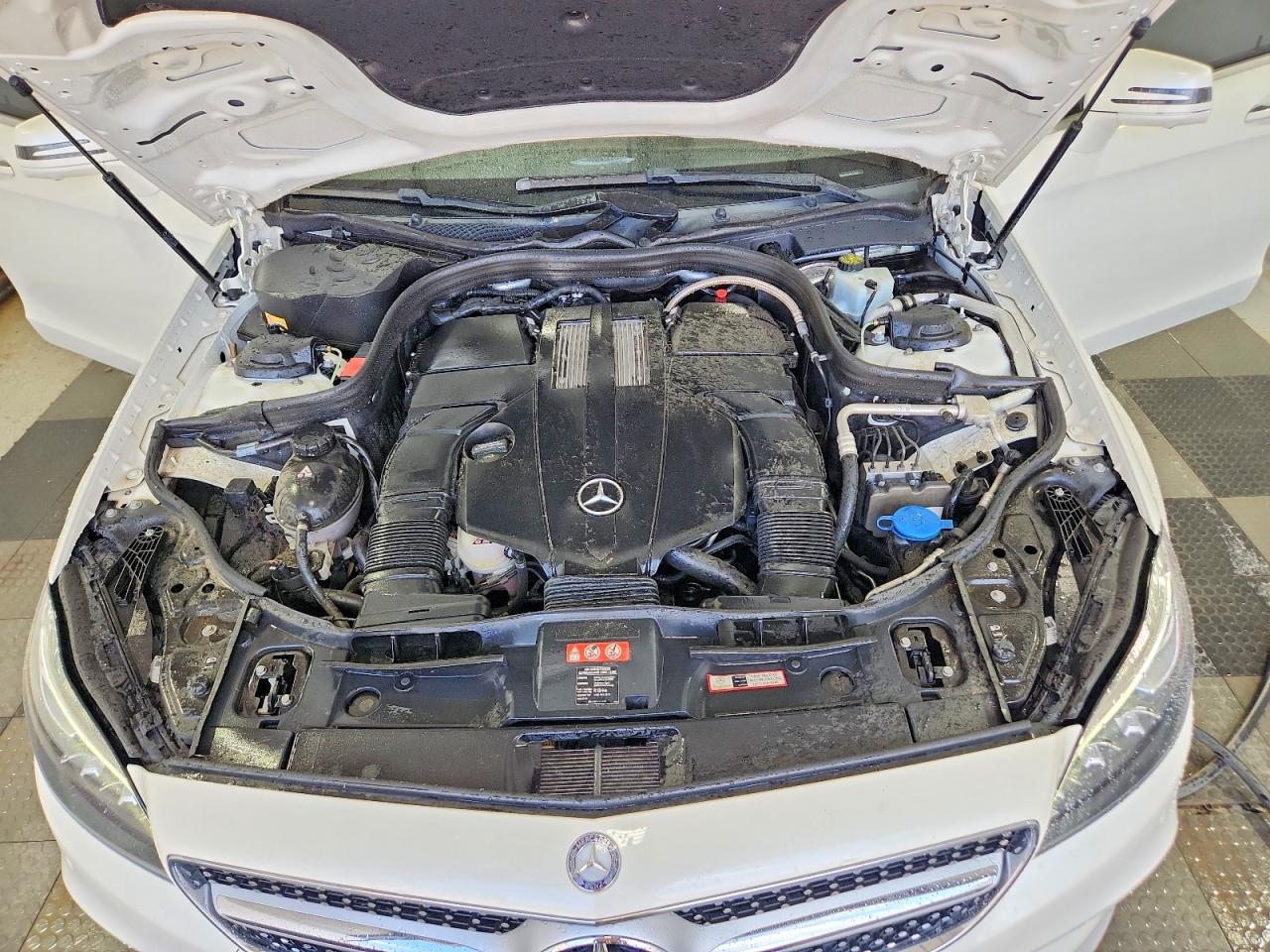 2015 Mercedes-benz Cls 400 White vin: WDDLJ6FB1FA134675