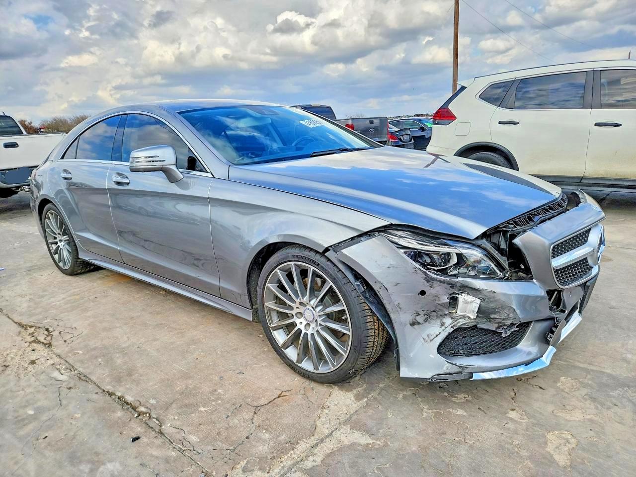 2015 Mercedes-benz Cls 400 Серый vin: WDDLJ6FB1FA137592