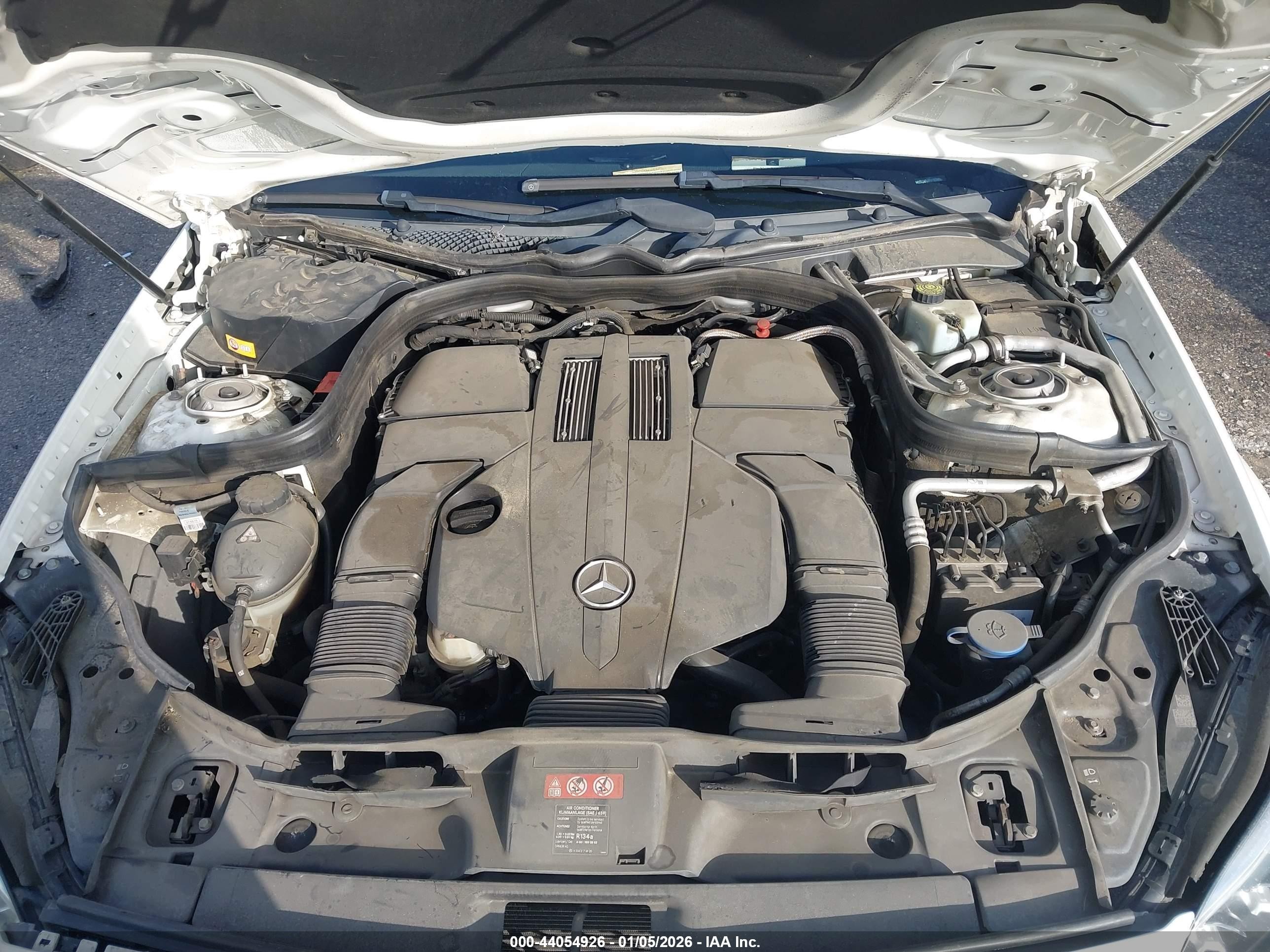 2015 Mercedes-benz Cls 400   White vin: WDDLJ6FB2FA155454