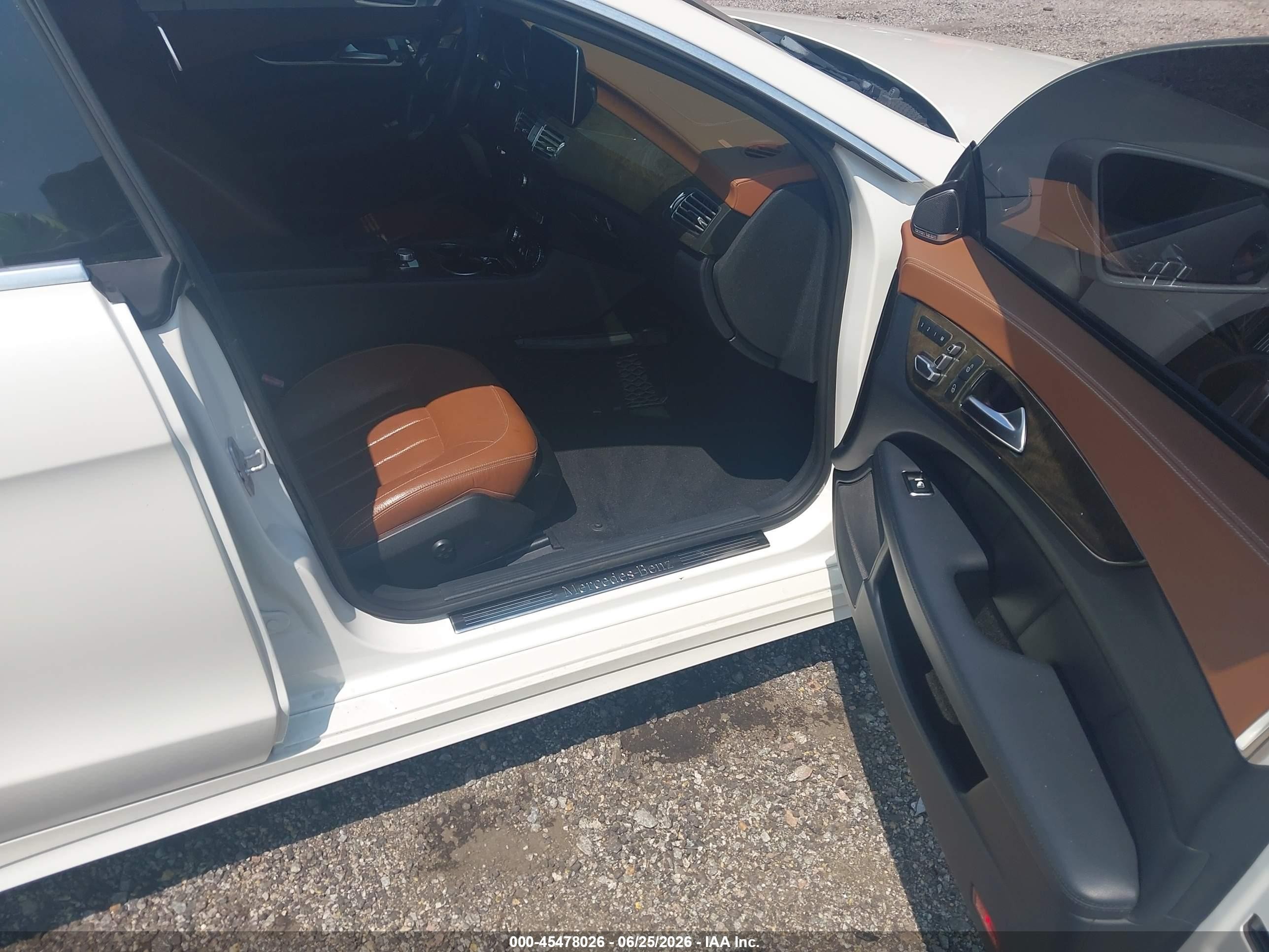 2015 Mercedes-benz Cls 400   White vin: WDDLJ6FB6FA141718