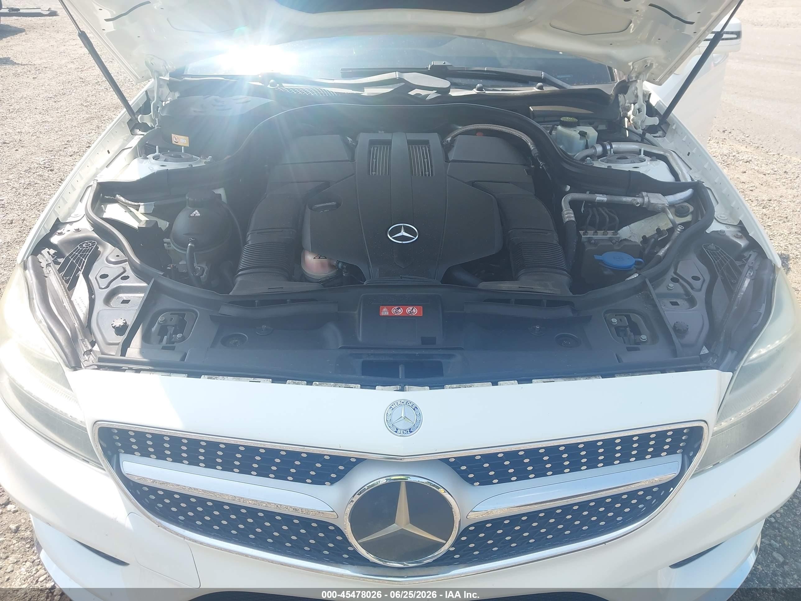 2015 Mercedes-benz Cls 400   White vin: WDDLJ6FB6FA141718