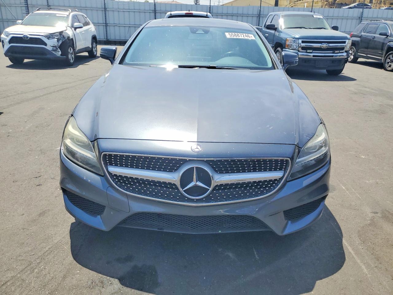 2015 Mercedes-benz Cls 400 Gray vin: WDDLJ6FB9FA145925