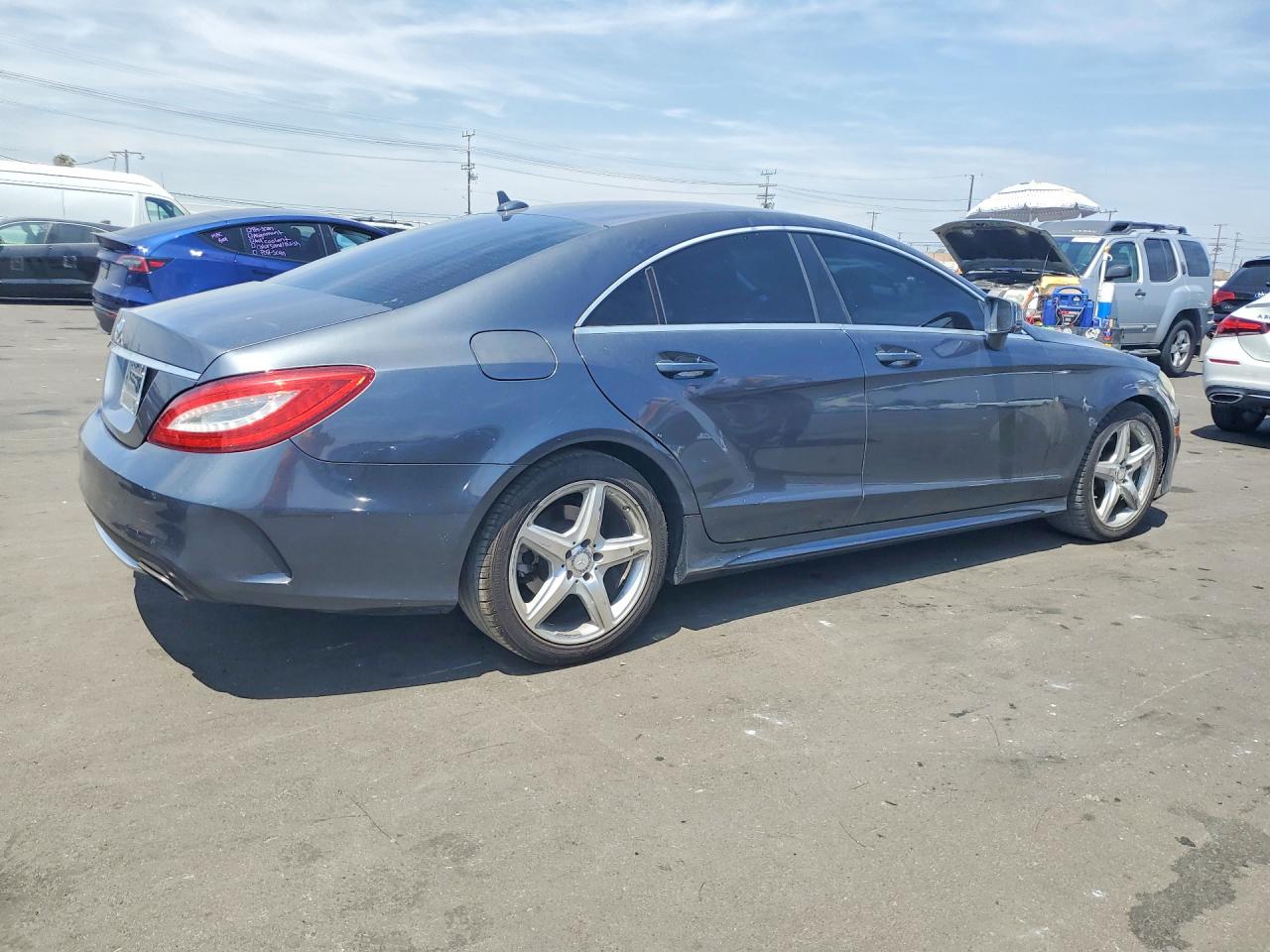 2015 Mercedes-benz Cls 400 Gray vin: WDDLJ6FB9FA145925