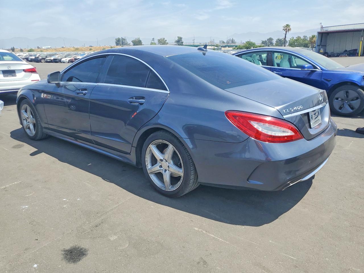 2015 Mercedes-benz Cls 400 Gray vin: WDDLJ6FB9FA145925
