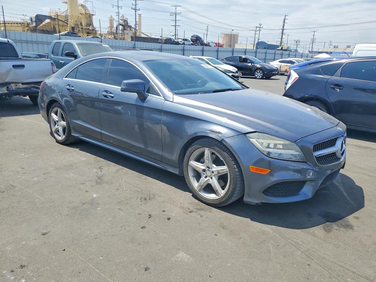 2015 Mercedes-benz Cls 400 Gray vin: WDDLJ6FB9FA145925