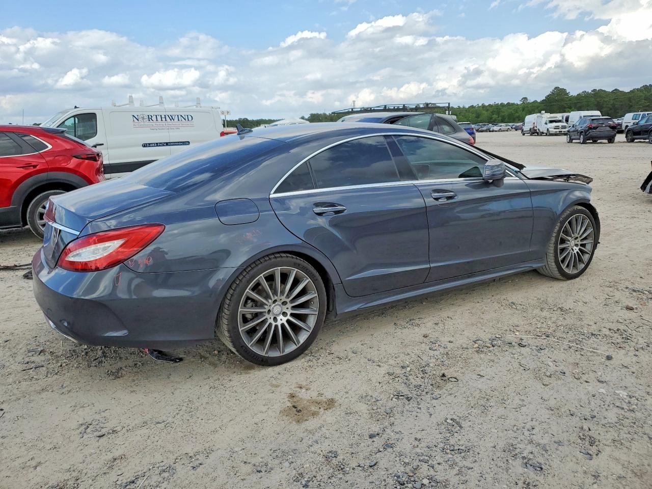 2015 Mercedes-benz Cls 400 Gray vin: WDDLJ6FB9FA146783