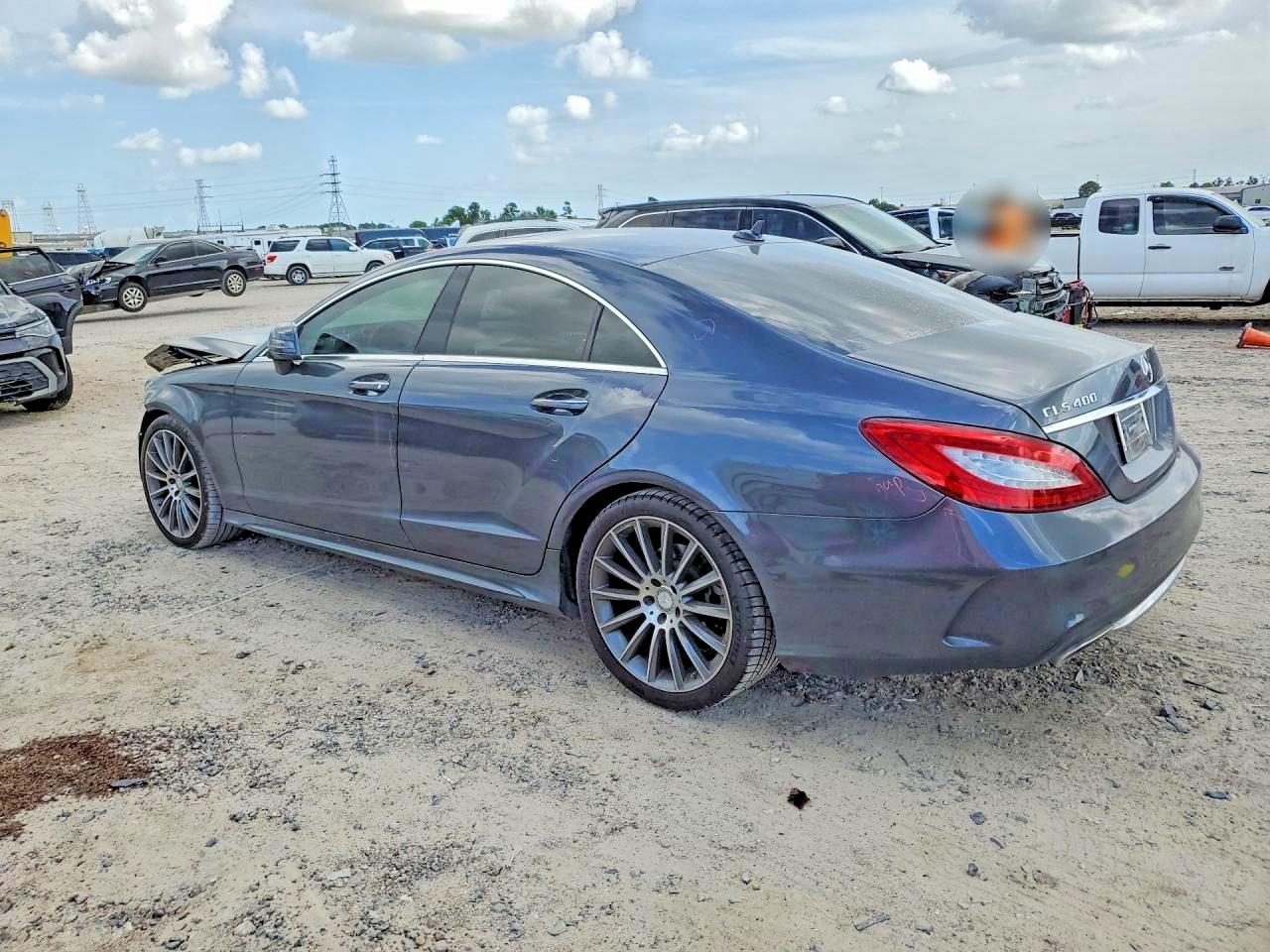 2015 Mercedes-benz Cls 400 Gray vin: WDDLJ6FB9FA146783