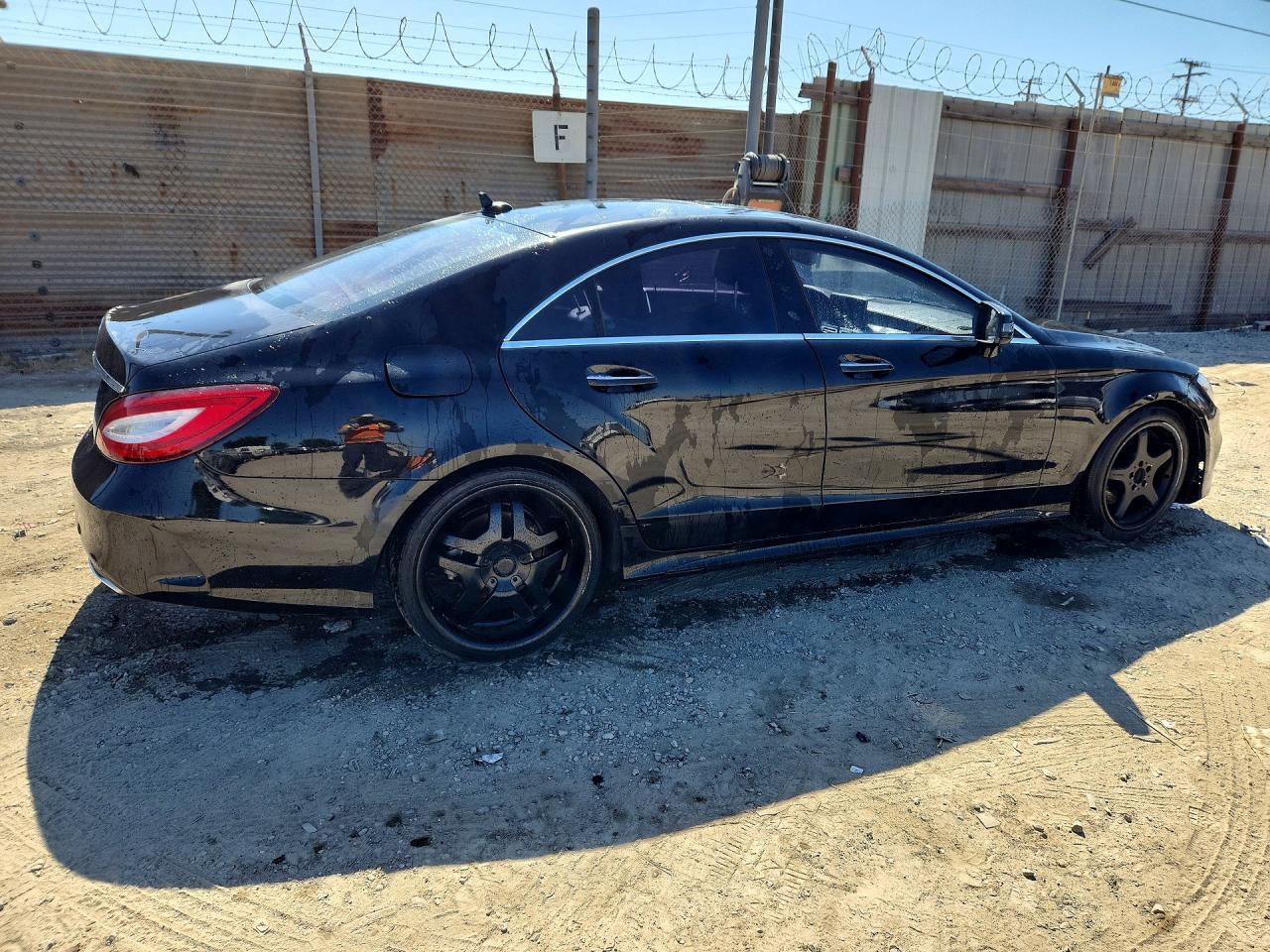 2015 Mercedes-benz Cls 400 Черный vin: WDDLJ6FB9FA156410