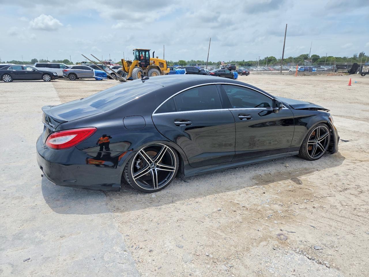 2015 Mercedes-benz Cls 400 4matic Black vin: WDDLJ6HB0FA134602