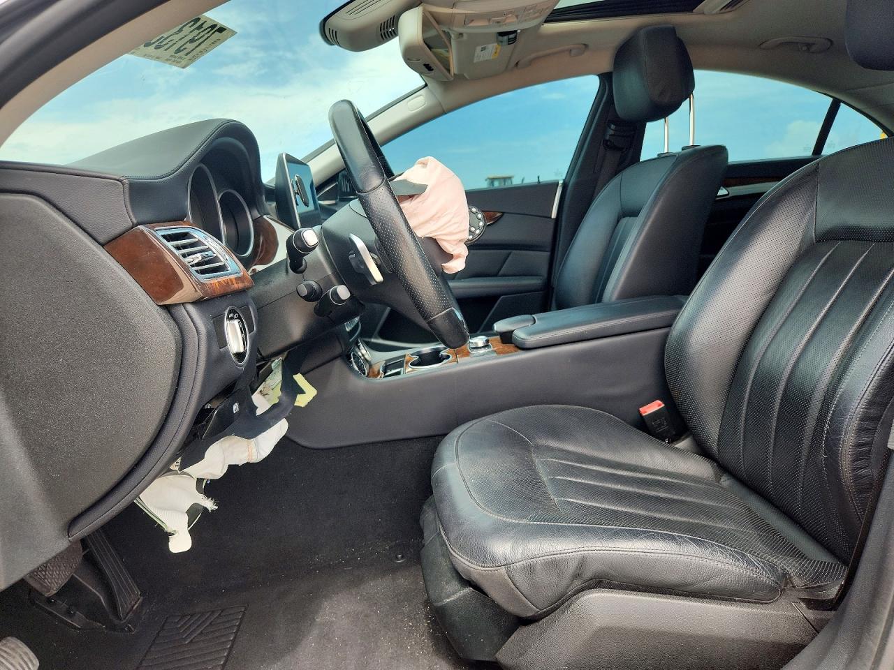 2015 Mercedes-benz Cls 400 4matic Black vin: WDDLJ6HB0FA134602