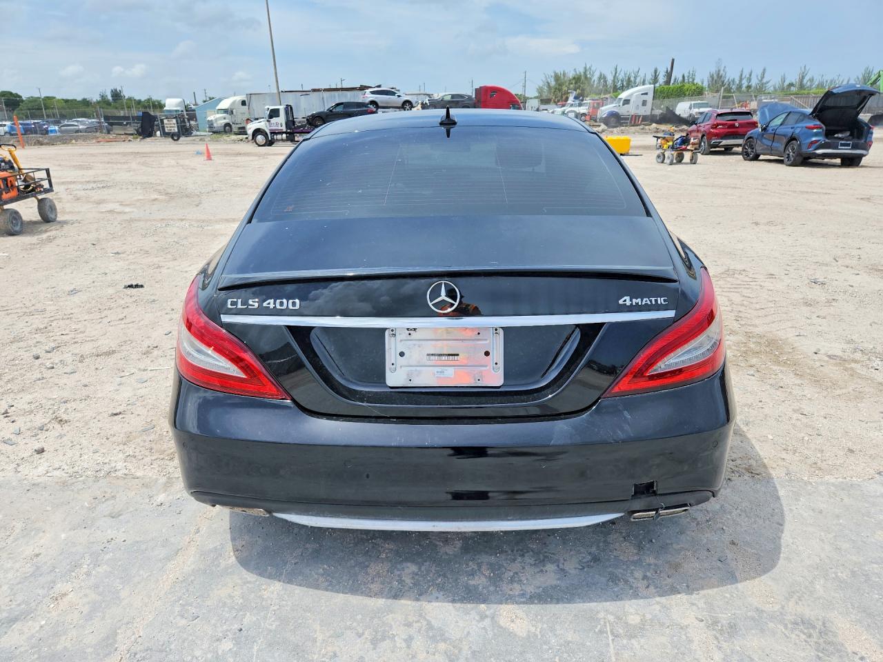2015 Mercedes-benz Cls 400 4matic Black vin: WDDLJ6HB0FA134602