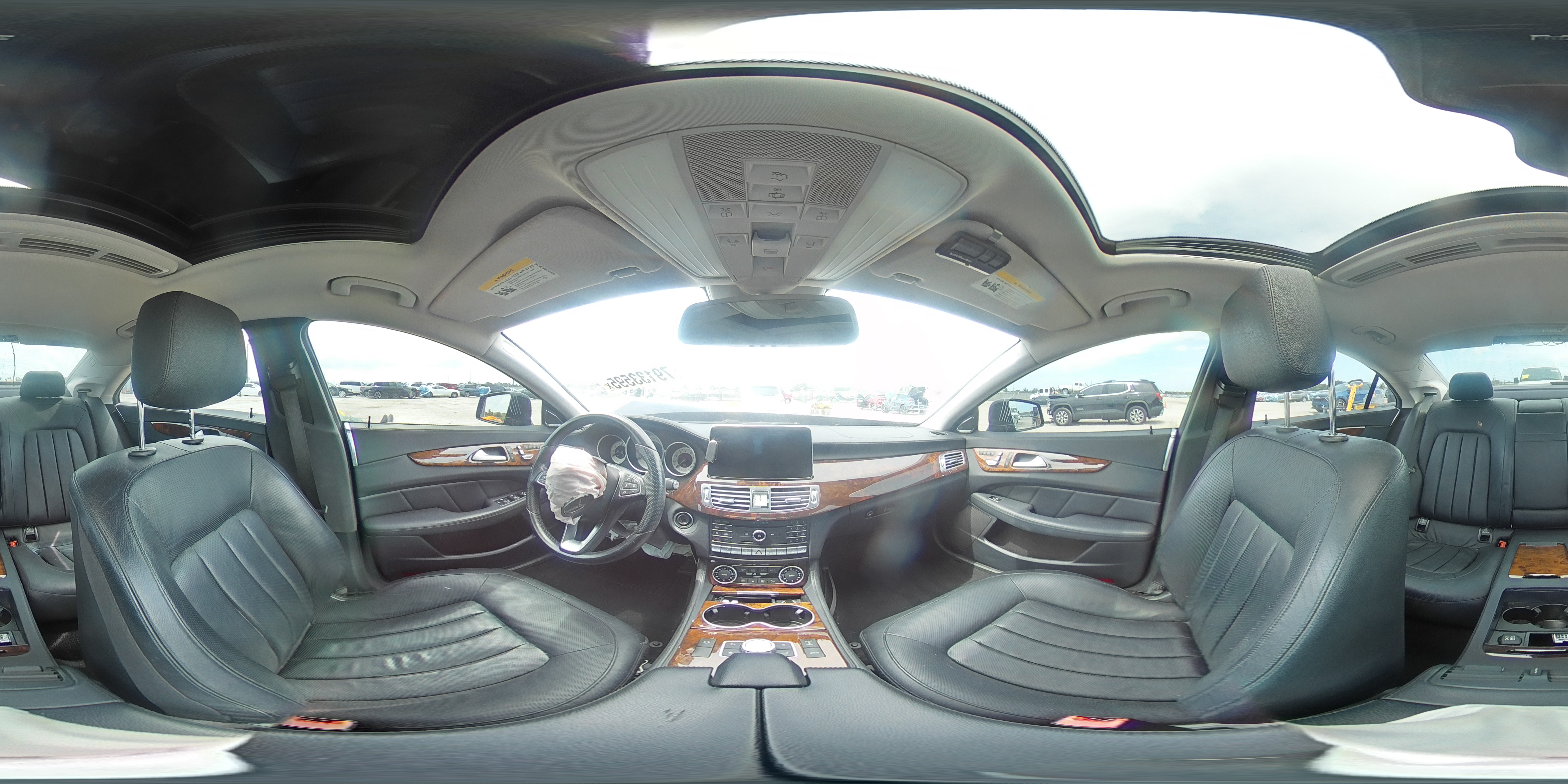 2015 Mercedes-benz Cls 400 4matic Black vin: WDDLJ6HB0FA134602
