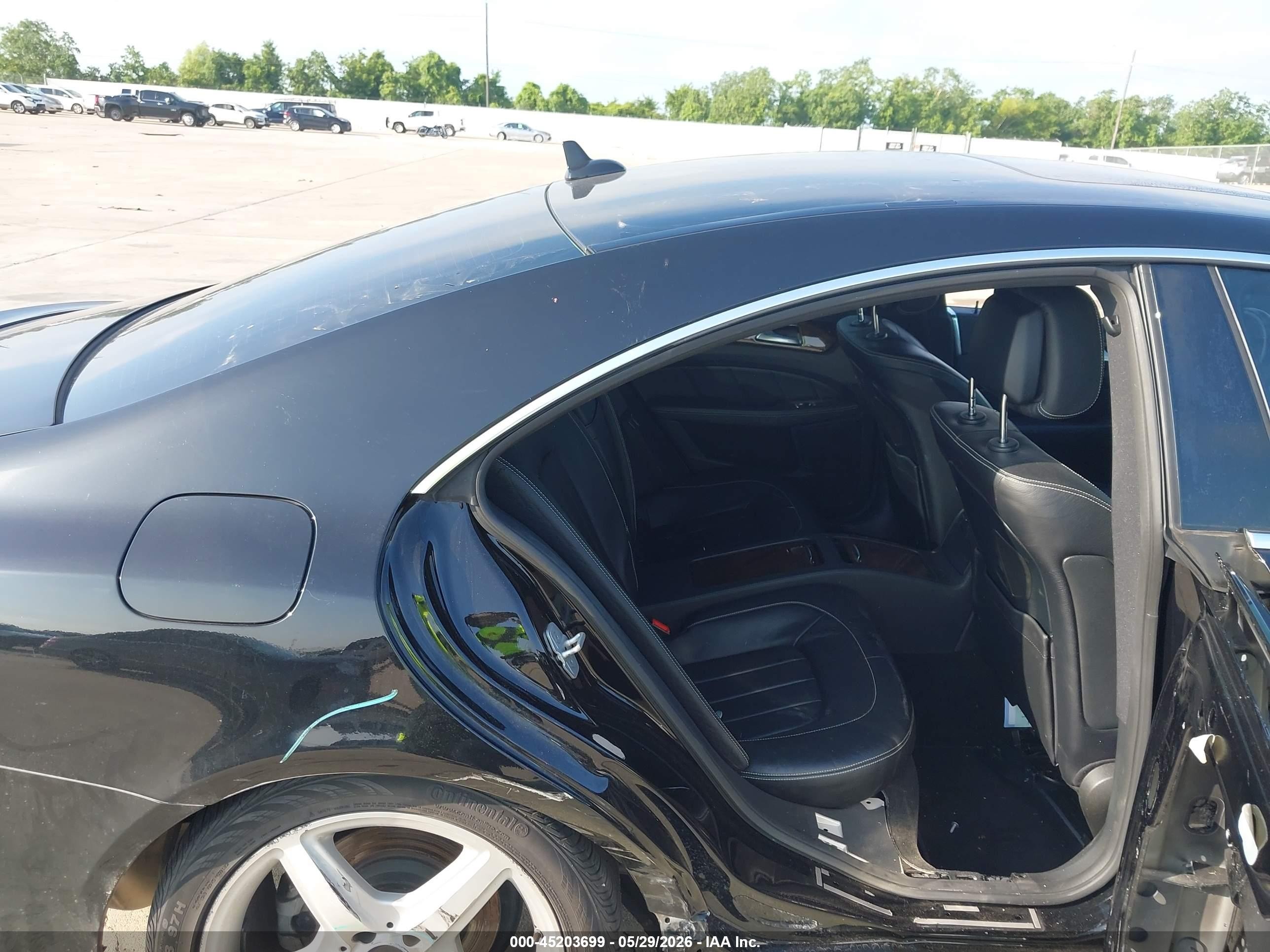2015 Mercedes-benz Cls 400 4matic Black vin: WDDLJ6HB1FA134270