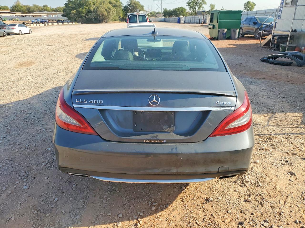 2016 Mercedes-benz Cls 400 4matic Charcoal vin: WDDLJ6HB1GA163754
