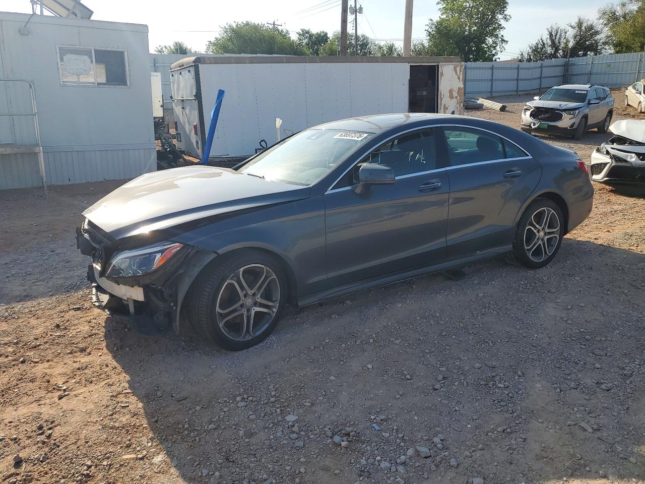 2016 Mercedes-benz Cls 400 4matic Charcoal vin: WDDLJ6HB1GA163754