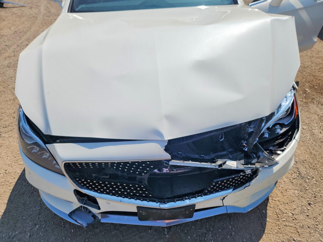 2015 Mercedes-benz Cls 400 4matic White vin: WDDLJ6HB2FA144550