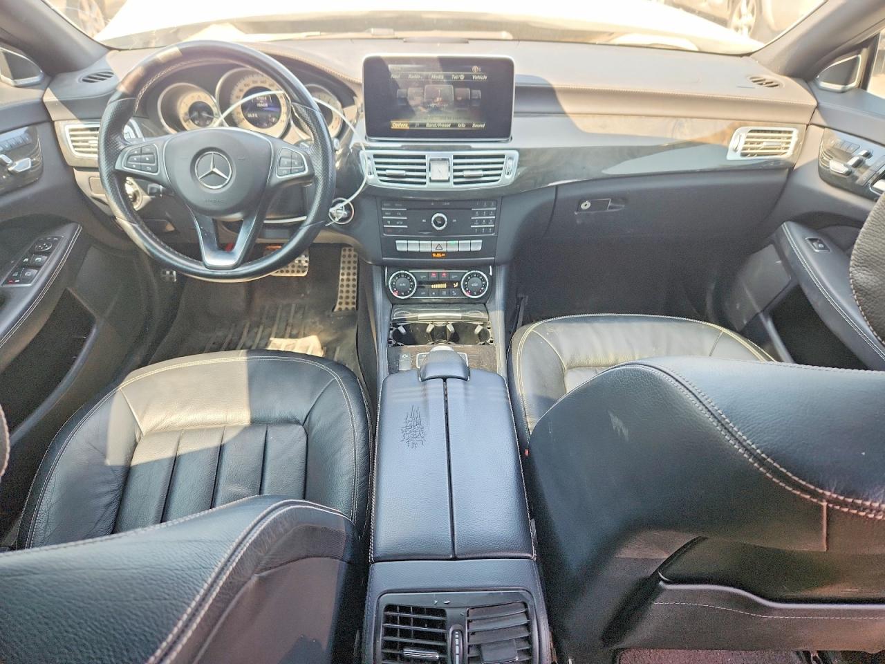 2015 Mercedes-benz Cls 400 4matic White vin: WDDLJ6HB2FA144550