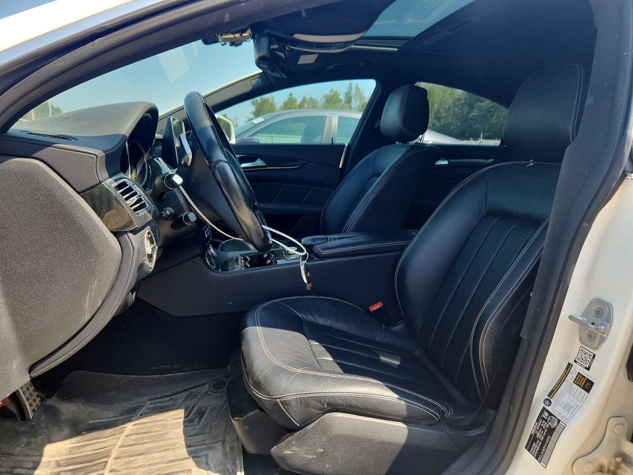 2015 Mercedes-benz Cls 400 4matic White vin: WDDLJ6HB2FA144550