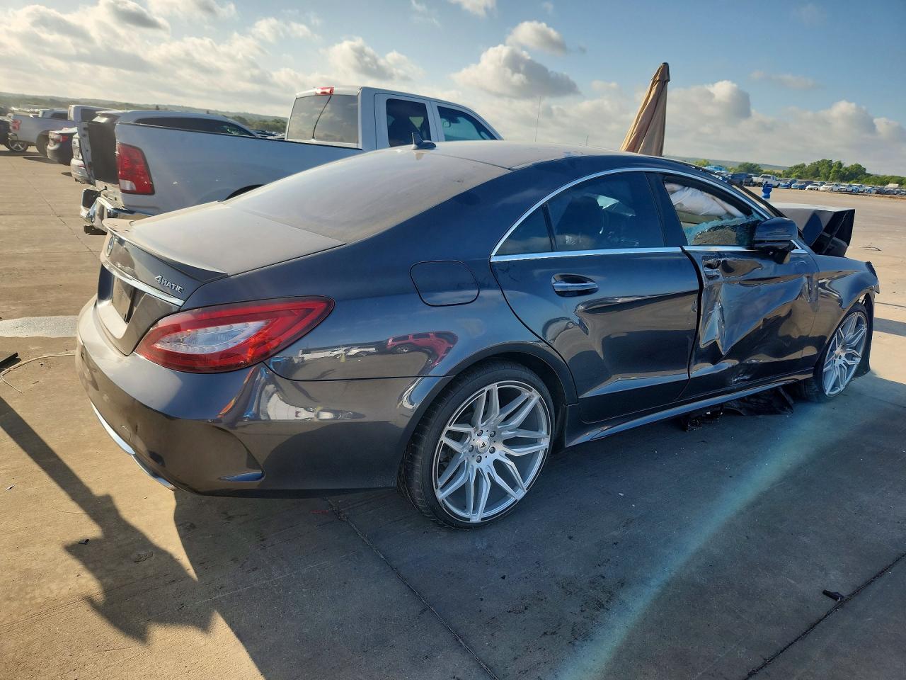2016 Mercedes-benz Cls 400 4matic Gray vin: WDDLJ6HB2GA177212