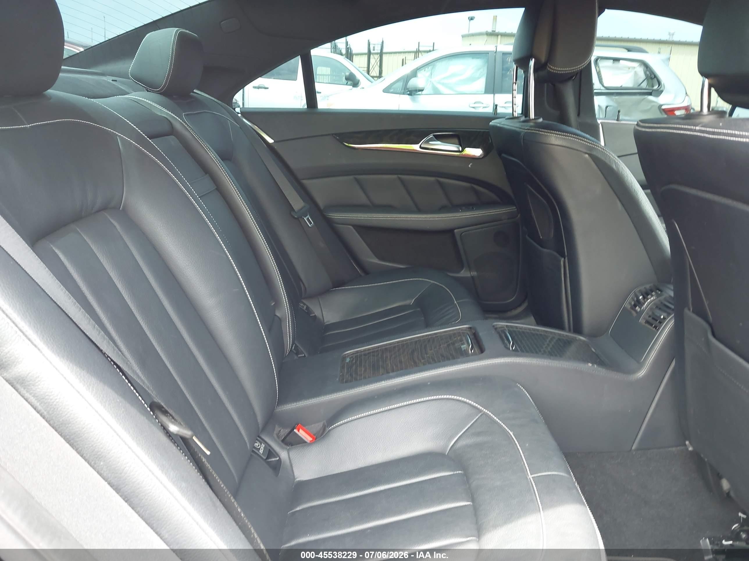 2015 Mercedes-benz Cls 400 4matic Black vin: WDDLJ6HB4FA144453