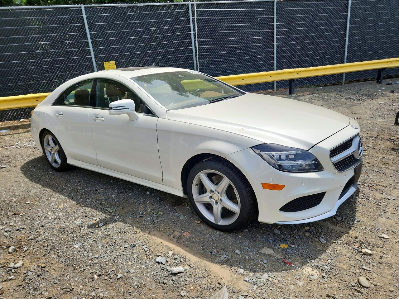 2015 Mercedes-benz Cls 400 Белый vin: WDDLJ6HB4FA144582