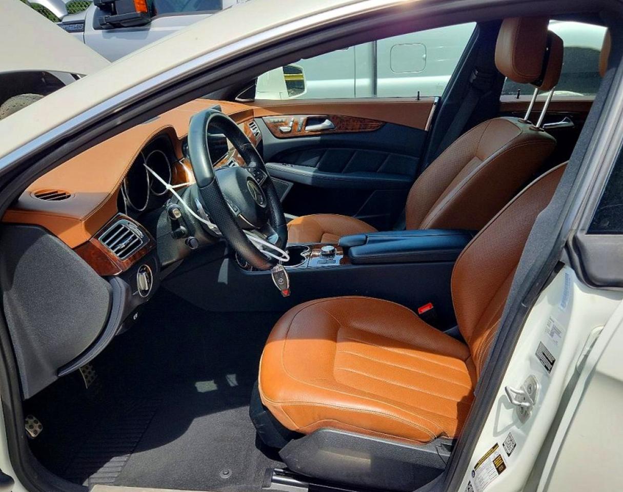 2015 Mercedes-benz Cls 400 Белый vin: WDDLJ6HB4FA144582