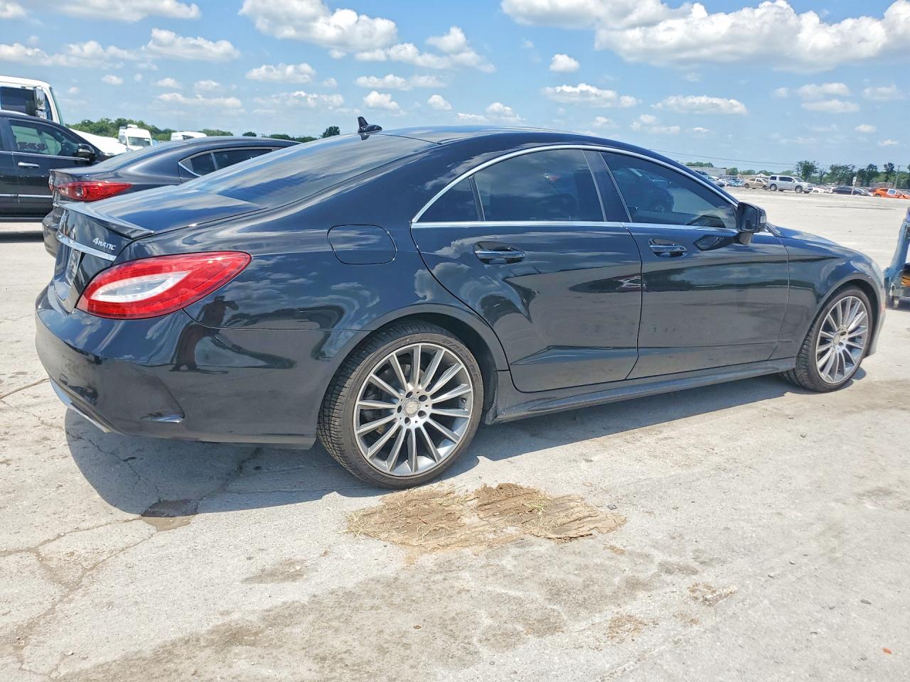 2015 Mercedes-benz Cls 400 4matic Black vin: WDDLJ6HB4FA148499