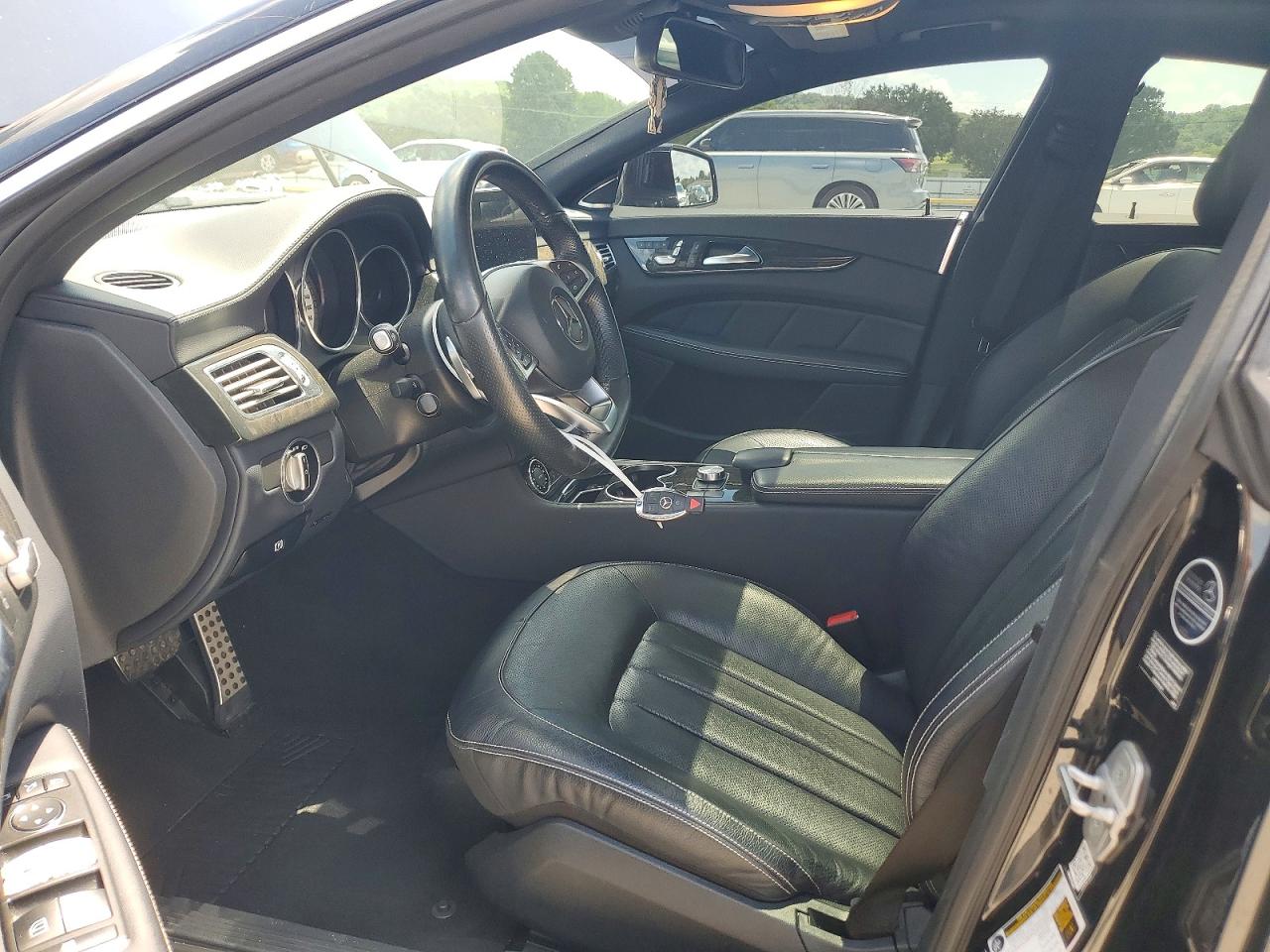 2015 Mercedes-benz Cls 400 4matic Black vin: WDDLJ6HB4FA148499