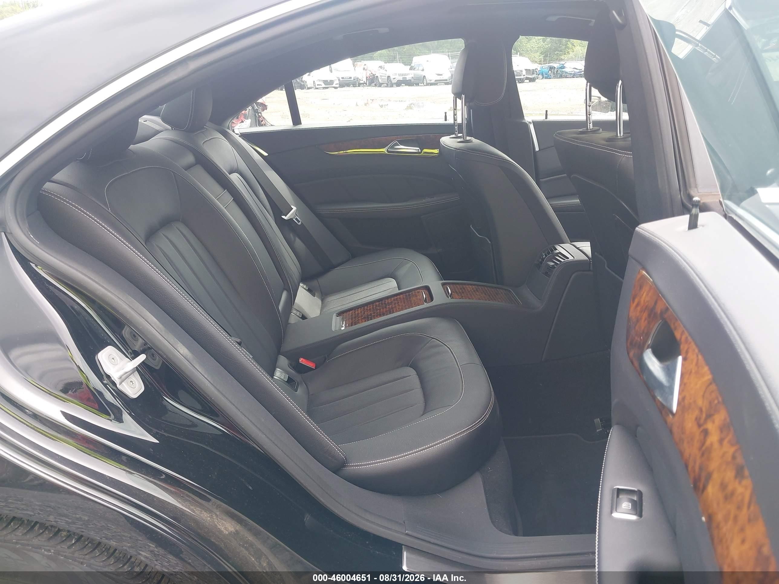 2015 Mercedes-benz Cls 400 4matic Black vin: WDDLJ6HB7FA134497