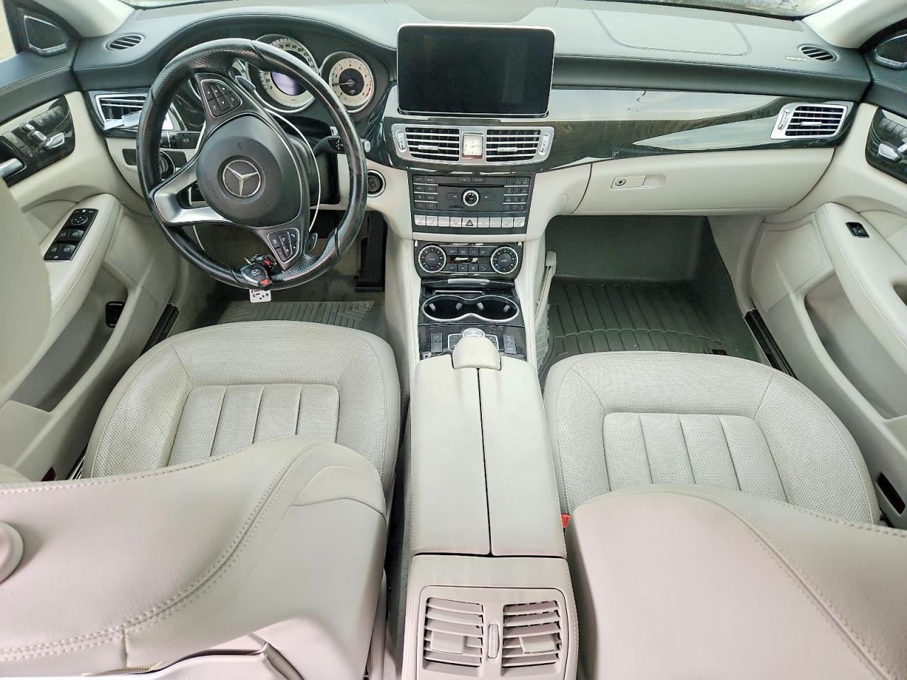 2015 Mercedes-benz Cls 400 4matic Gray vin: WDDLJ6HB7FA144785