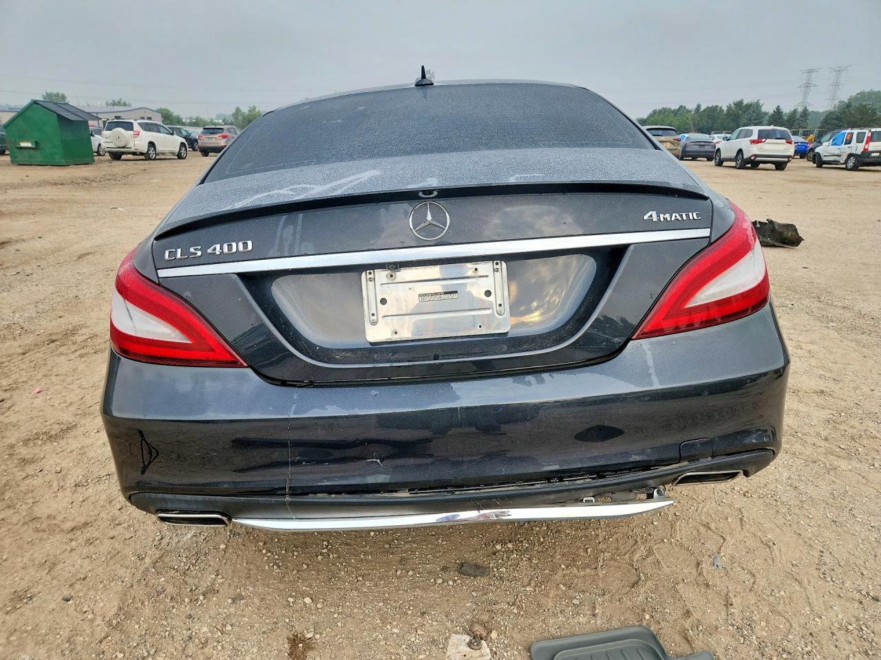 2015 Mercedes-benz Cls 400 4matic Gray vin: WDDLJ6HB7FA144785