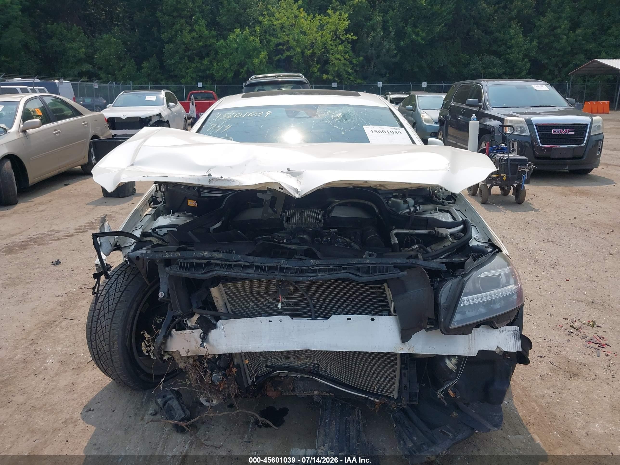 2015 Mercedes-benz Cls 400 4matic White vin: WDDLJ6HB7FA145449