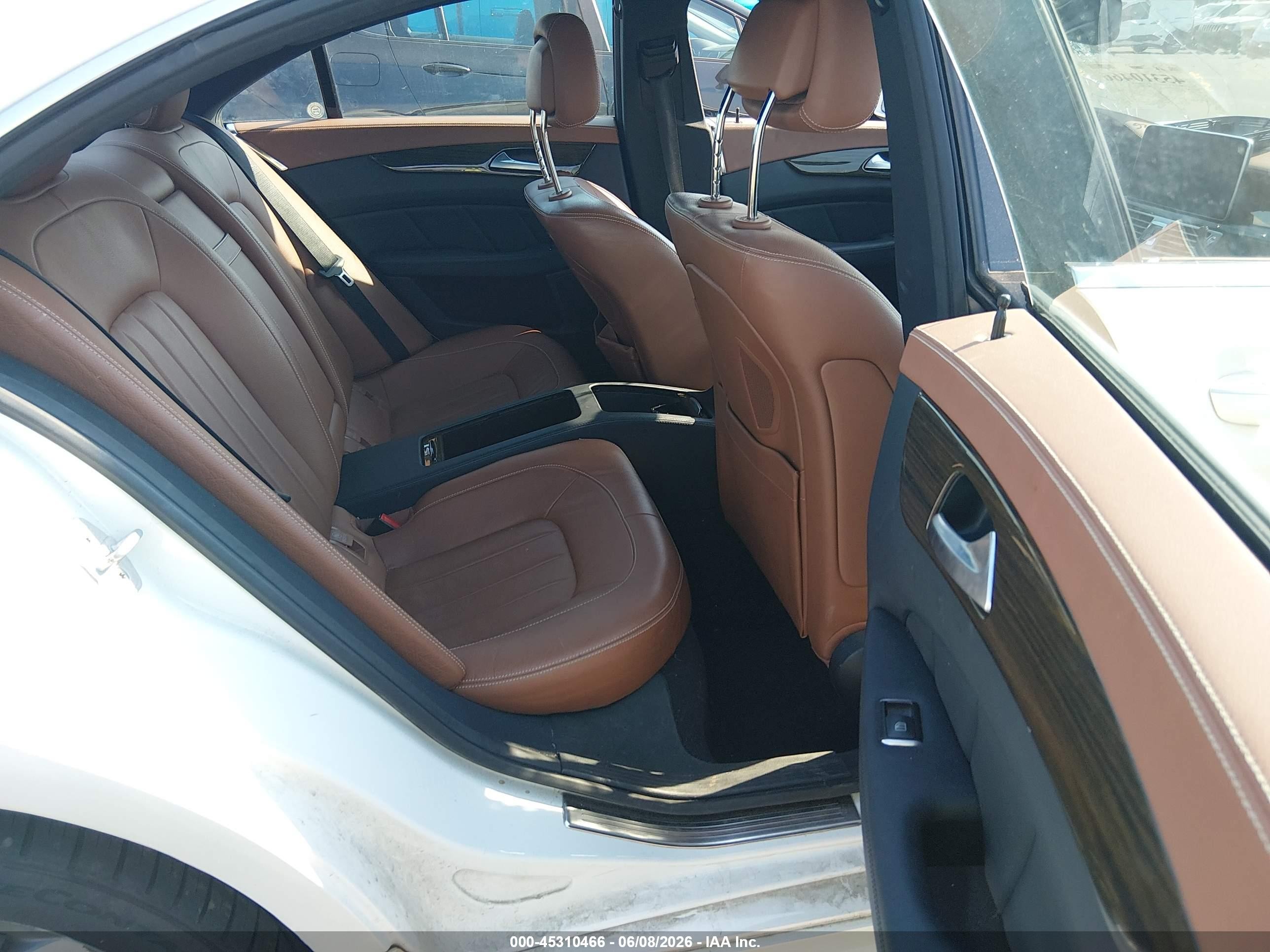 2015 Mercedes-benz Cls 400 4matic White vin: WDDLJ6HB8FA151177