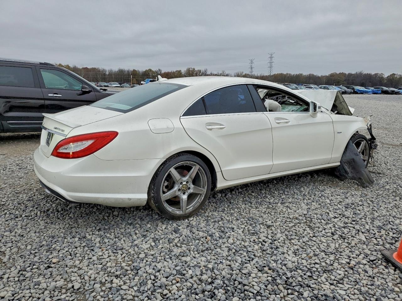 2012 Mercedes-benz Cls 550 White vin: WDDLJ7DB0CA048181