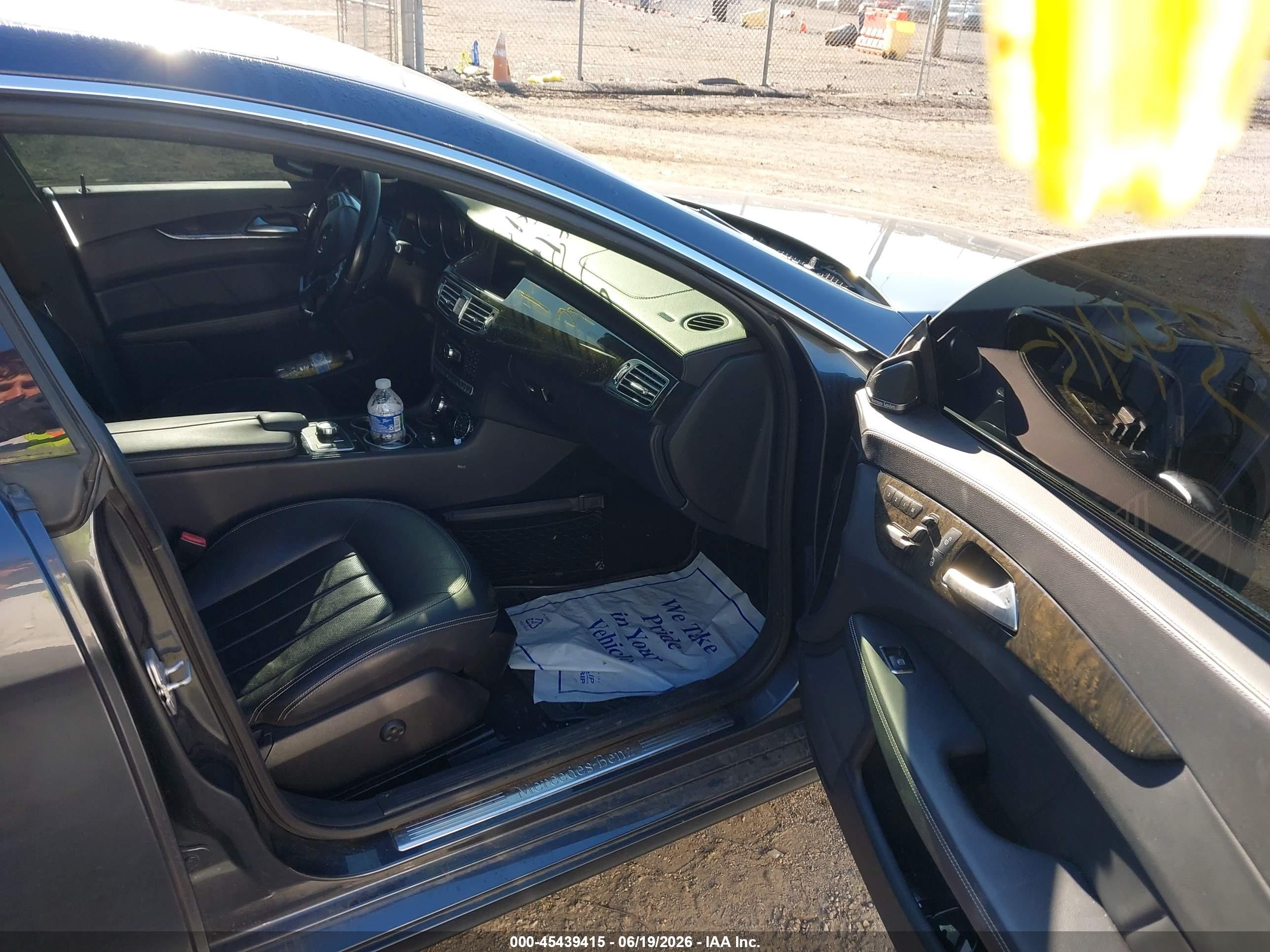 2013 Mercedes-benz Cls 550   Серый vin: WDDLJ7DB0DA064690