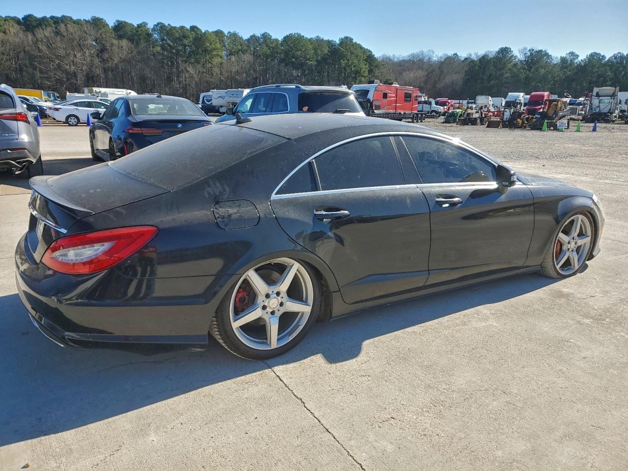 2013 Mercedes-benz Cls 550 Black vin: WDDLJ7DB0DA085233