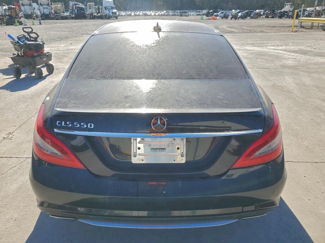 2013 Mercedes-benz Cls 550 Black vin: WDDLJ7DB0DA085233