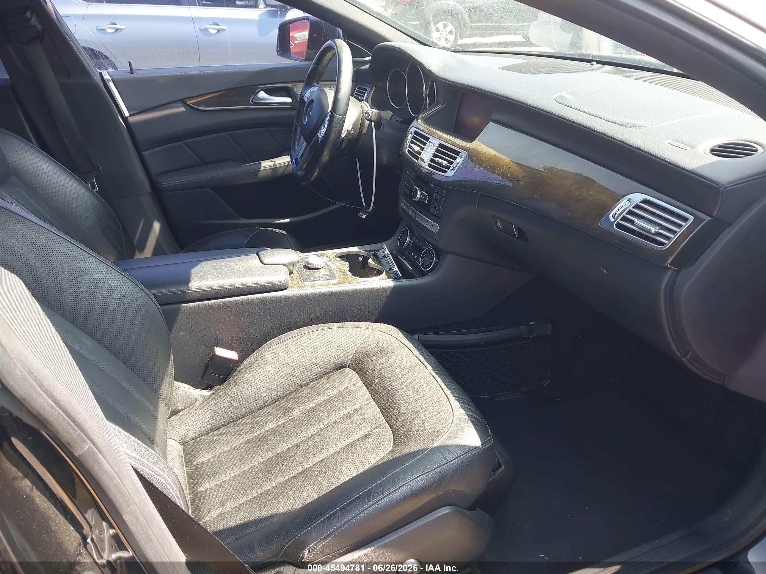 2014 Mercedes-benz Cls 550   Black vin: WDDLJ7DB0EA082804