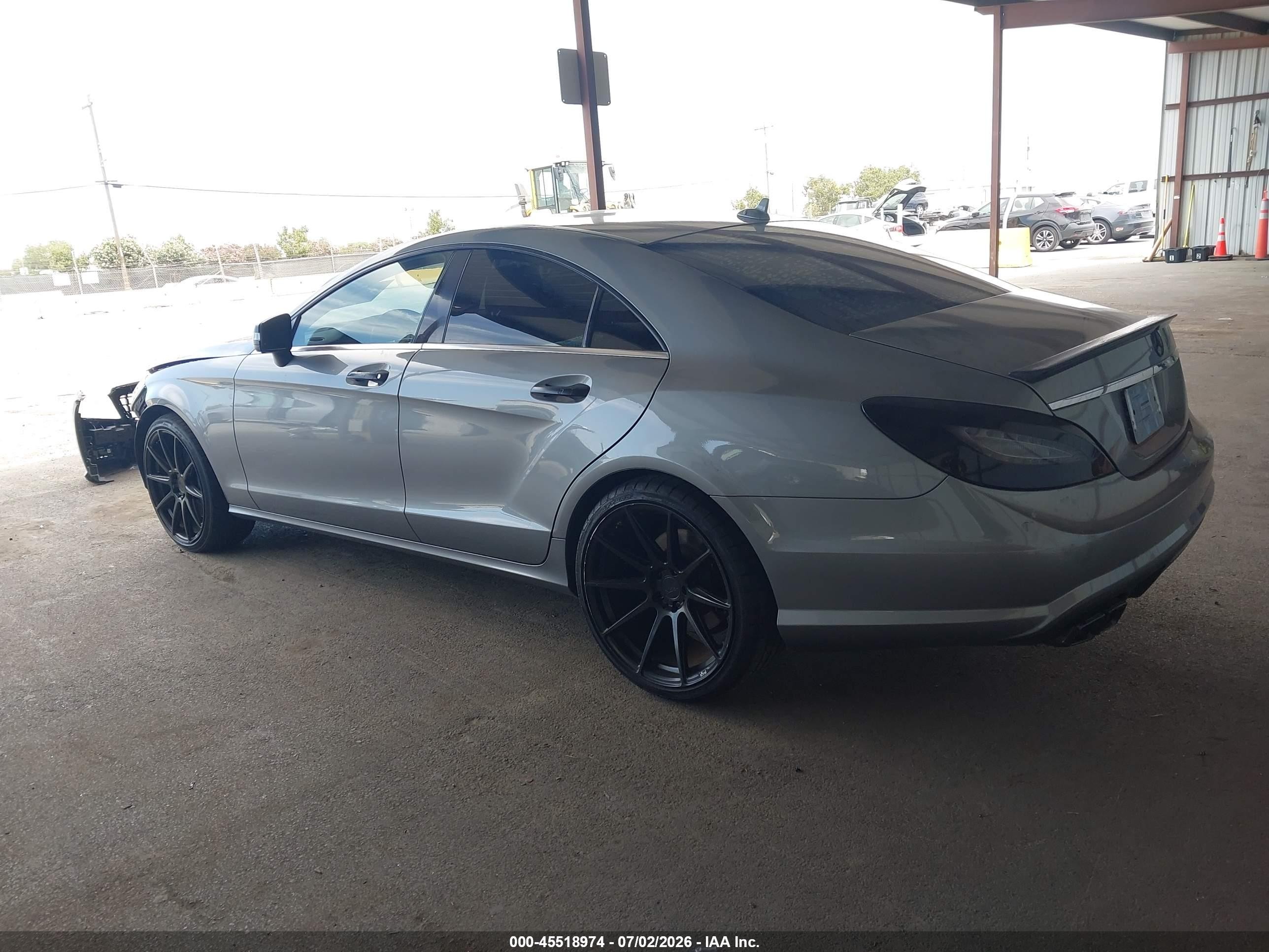 2014 Mercedes-benz Cls 550   Gray vin: WDDLJ7DB0EA094418