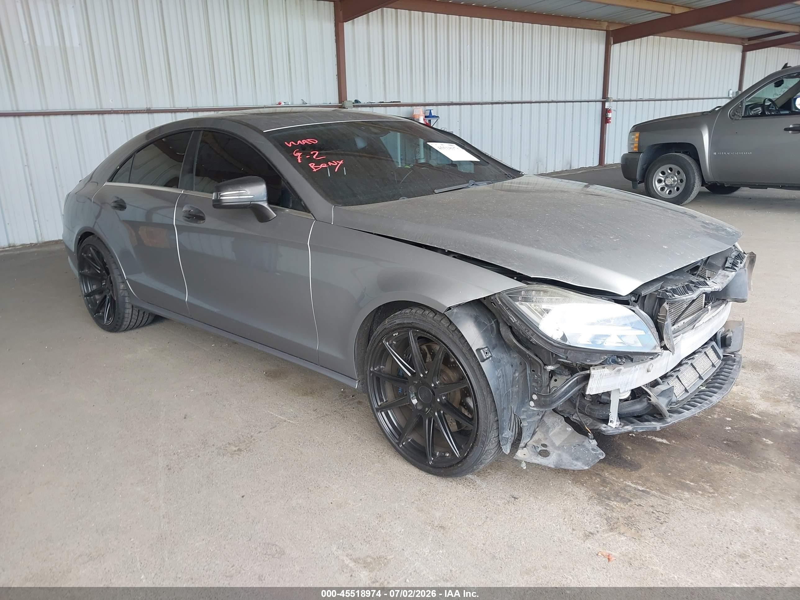 2014 Mercedes-benz Cls 550   Gray vin: WDDLJ7DB0EA094418