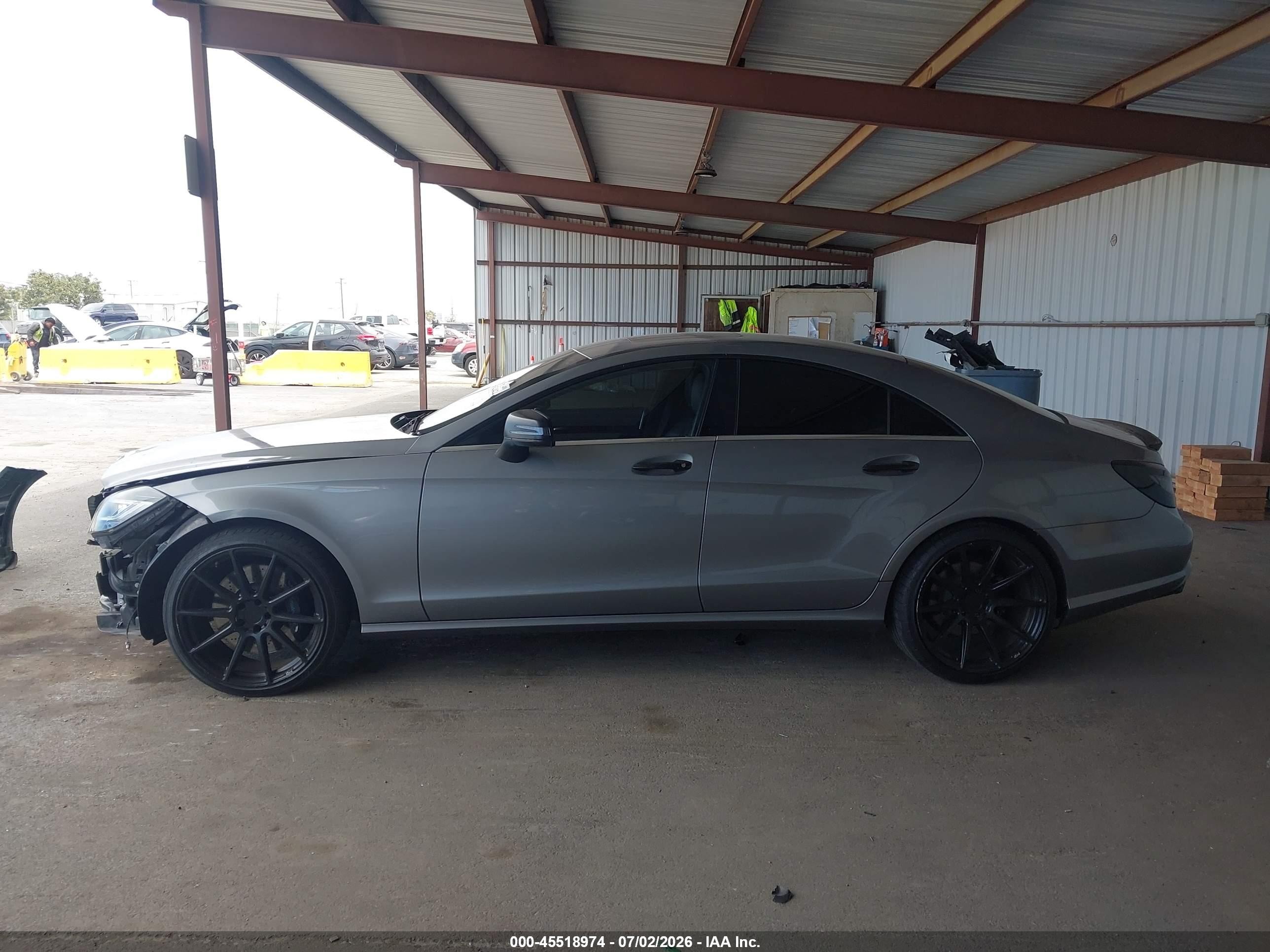2014 Mercedes-benz Cls 550   Gray vin: WDDLJ7DB0EA094418