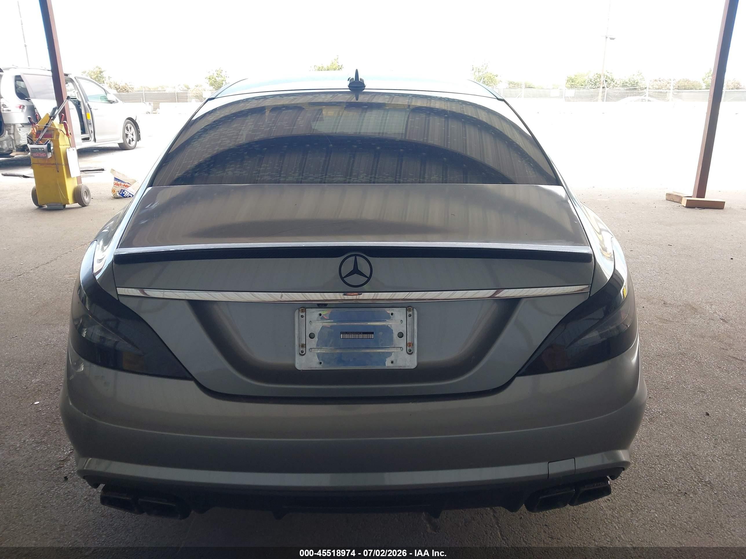 2014 Mercedes-benz Cls 550   Gray vin: WDDLJ7DB0EA094418