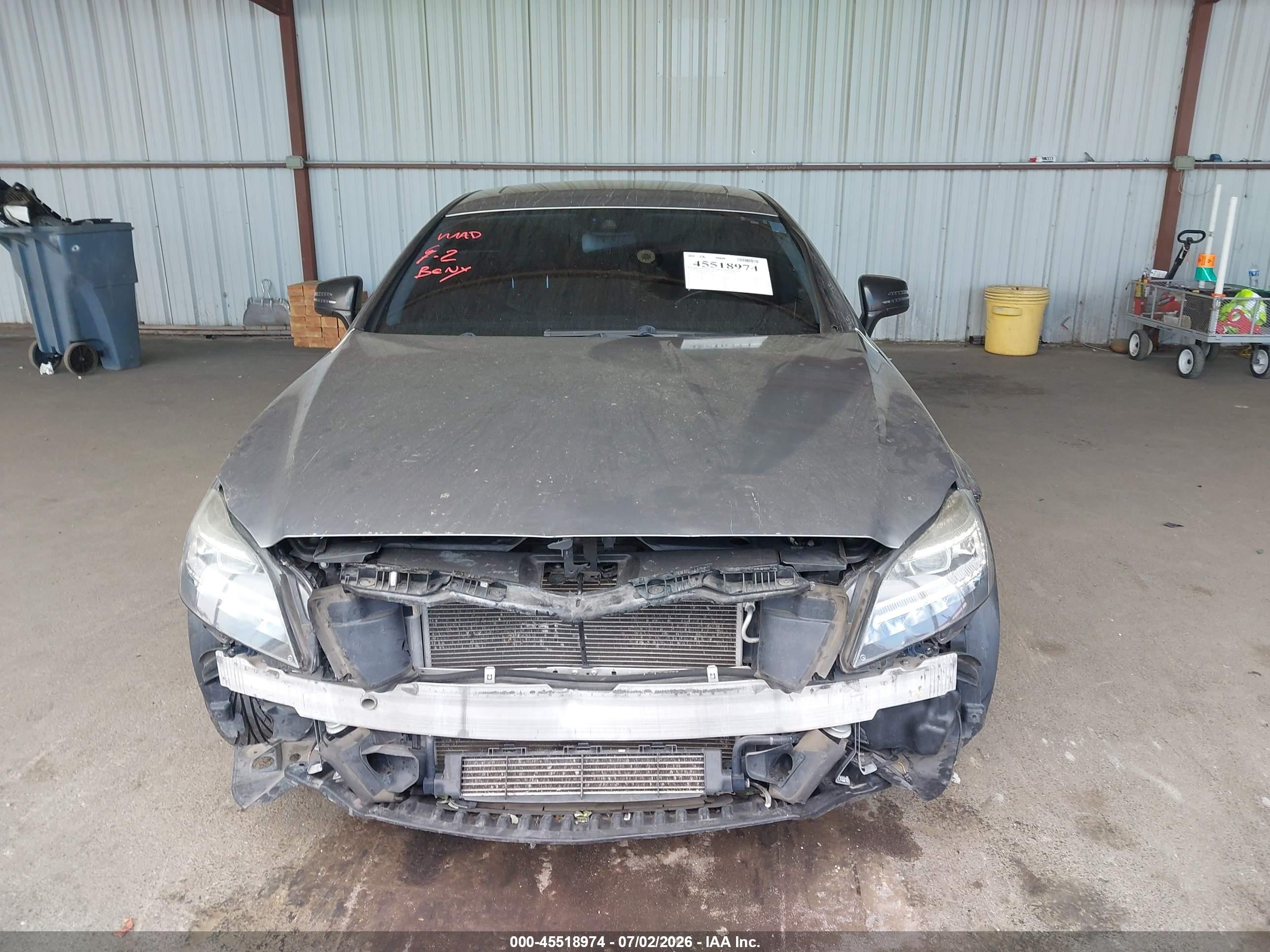 2014 Mercedes-benz Cls 550   Gray vin: WDDLJ7DB0EA094418