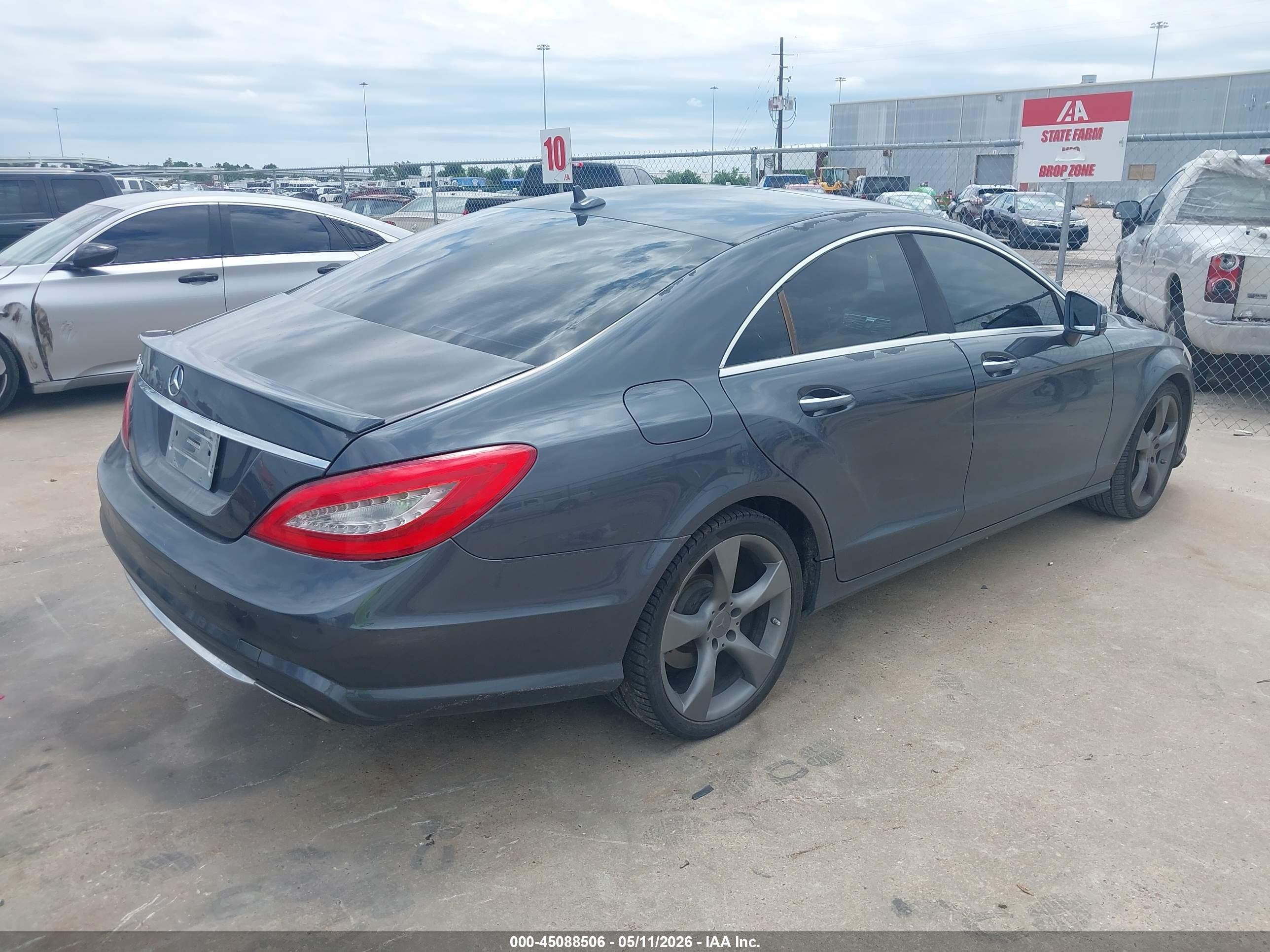 2014 Mercedes-benz Cls 550   Gray vin: WDDLJ7DB0EA096010