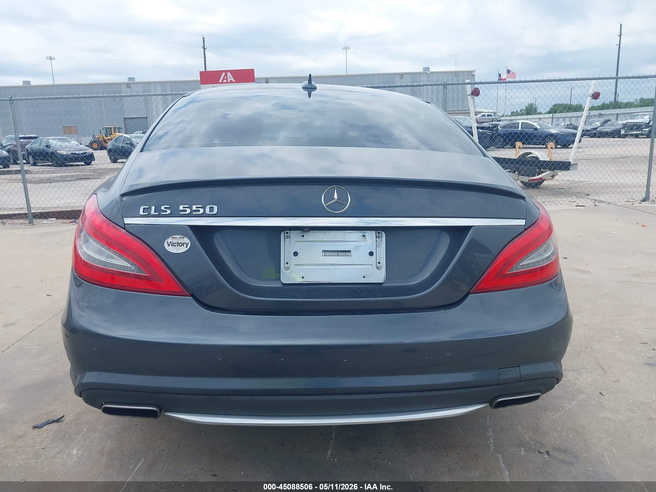 2014 Mercedes-benz Cls 550   Gray vin: WDDLJ7DB0EA096010
