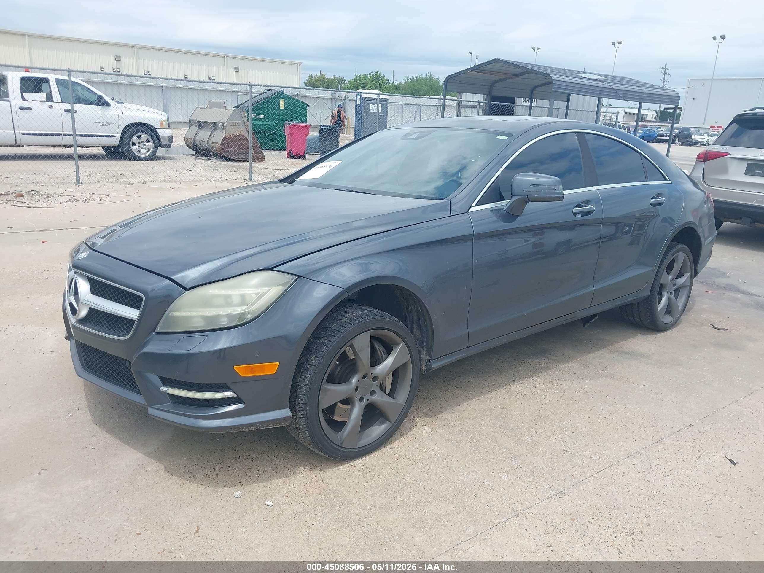 2014 Mercedes-benz Cls 550   Gray vin: WDDLJ7DB0EA096010