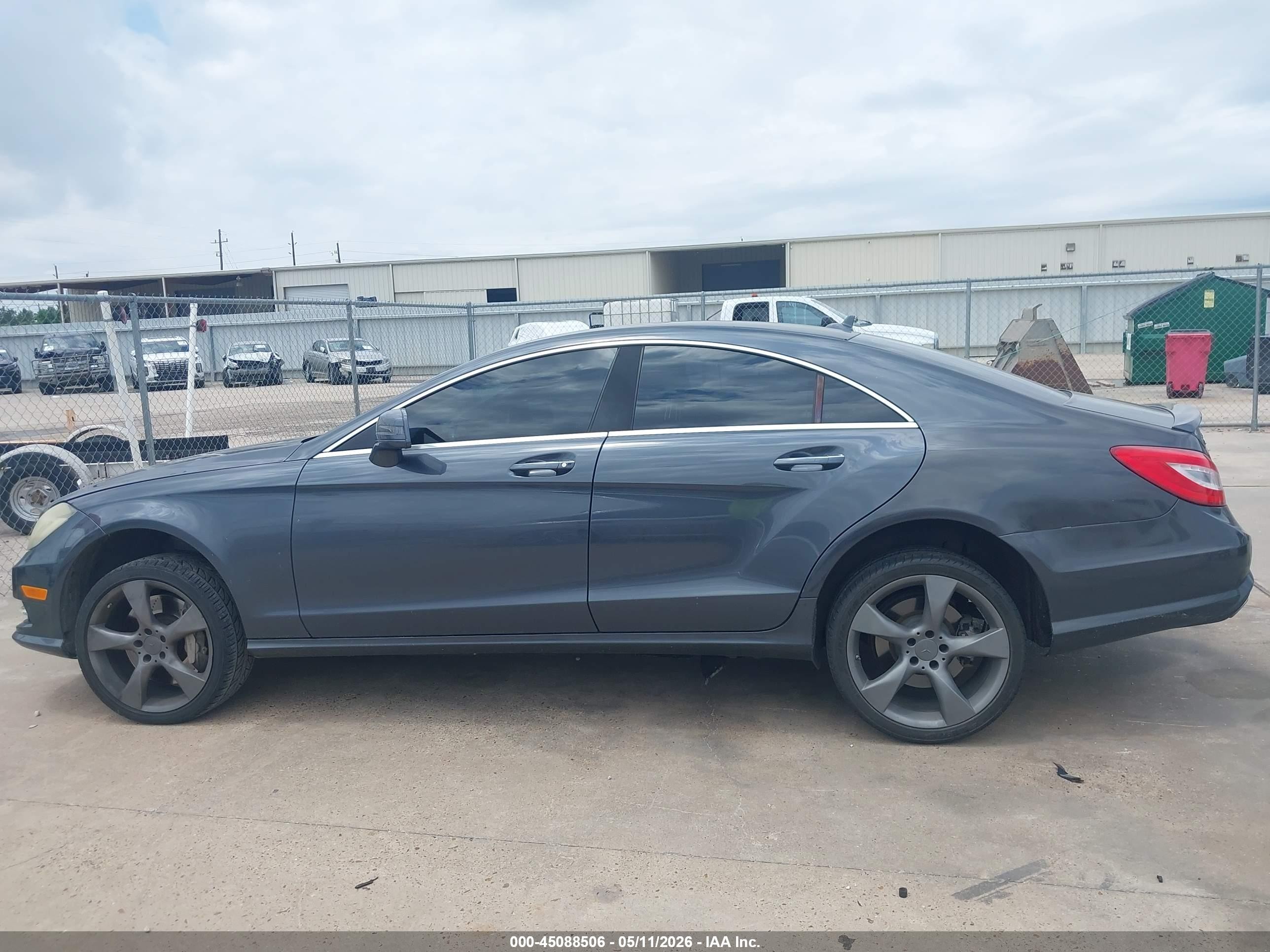 2014 Mercedes-benz Cls 550   Gray vin: WDDLJ7DB0EA096010