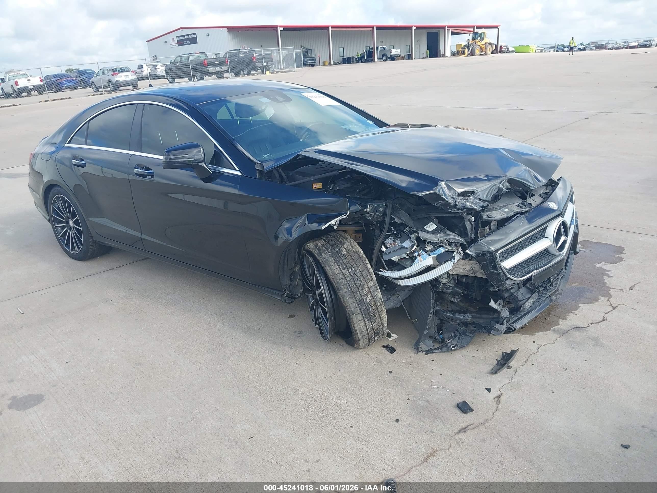 2014 Mercedes-benz Cls 550   Black vin: WDDLJ7DB0EA102534