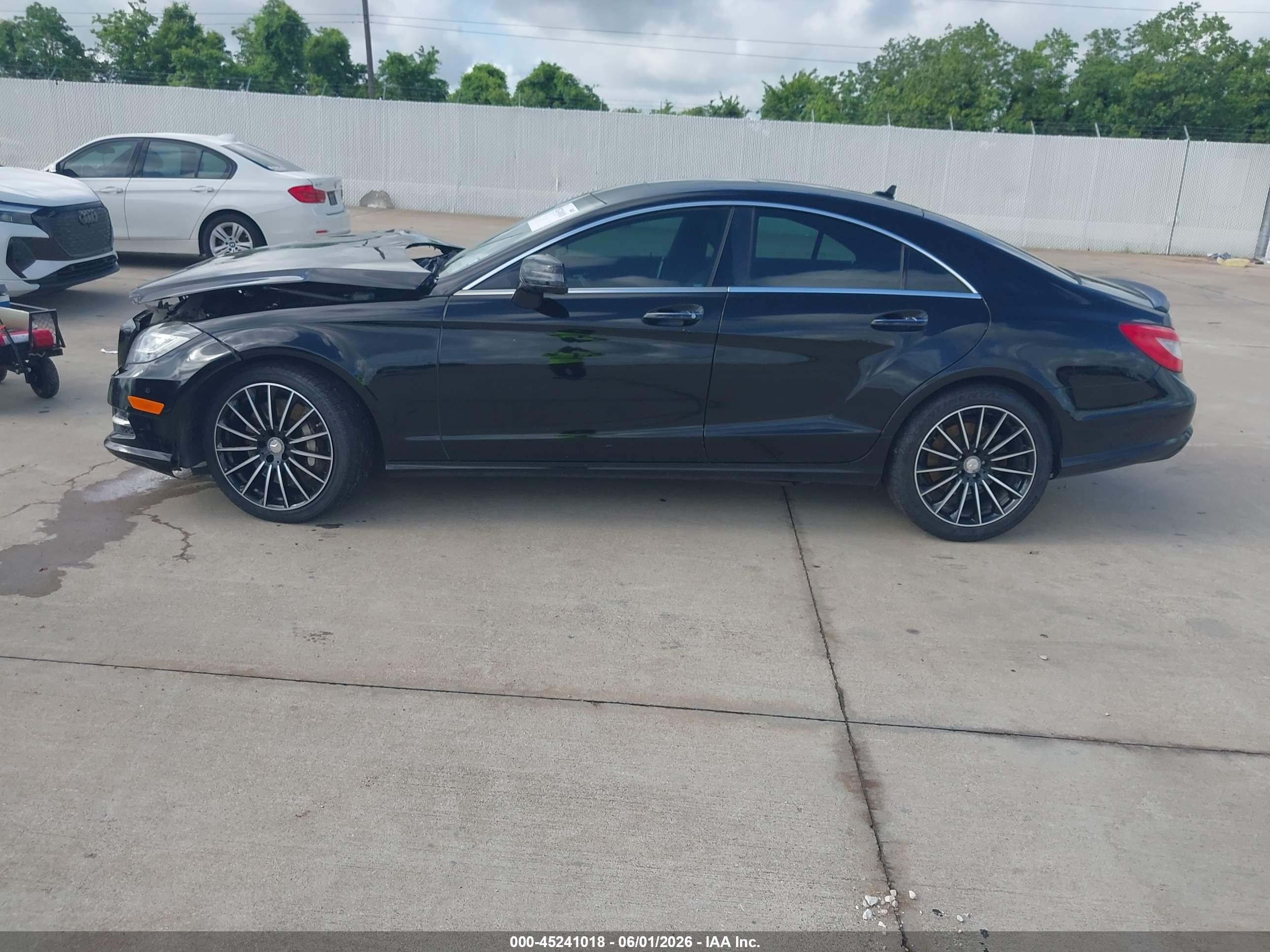 2014 Mercedes-benz Cls 550   Black vin: WDDLJ7DB0EA102534